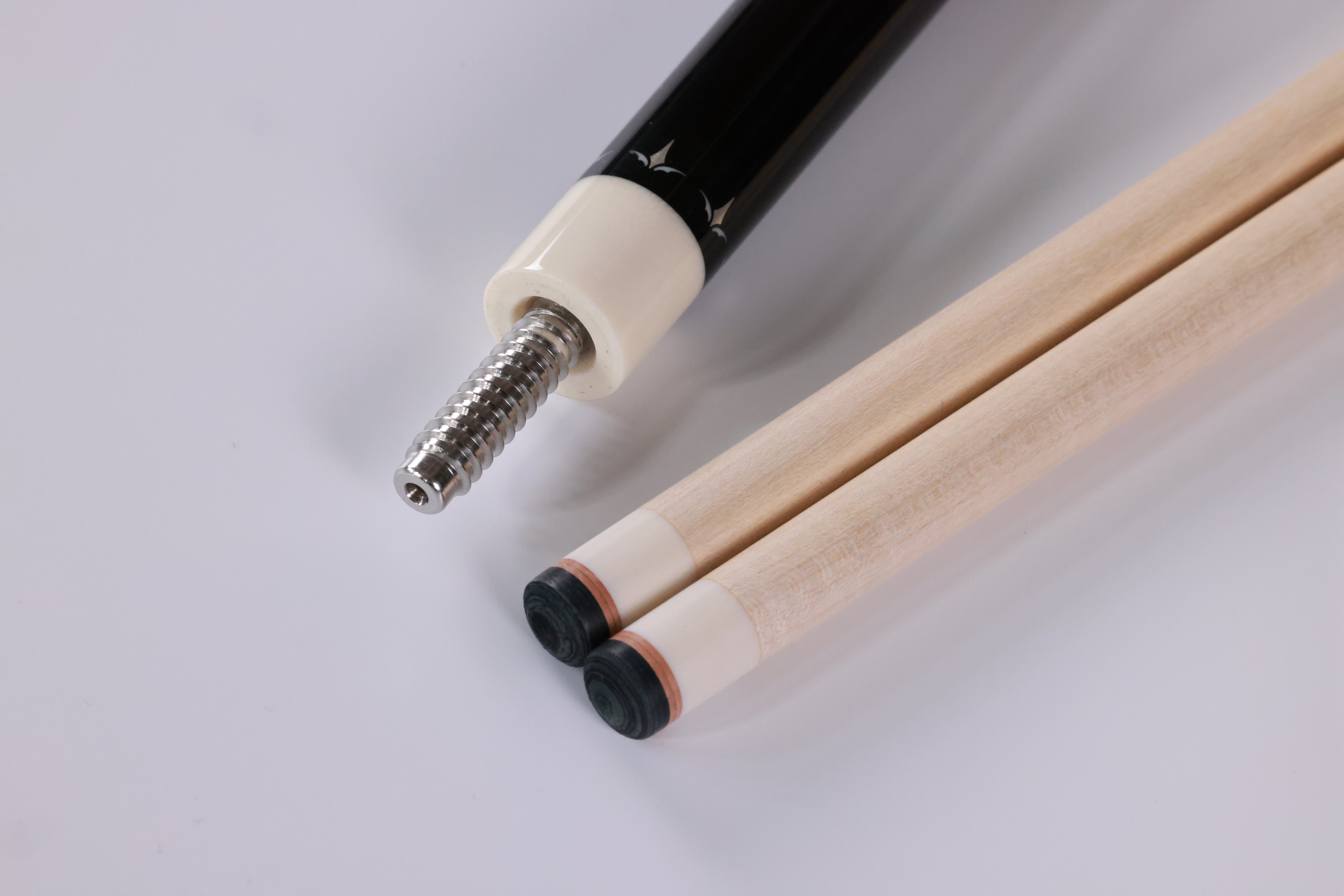 Arthur - Fancy 6-ptr Ebony/Camphor Burl